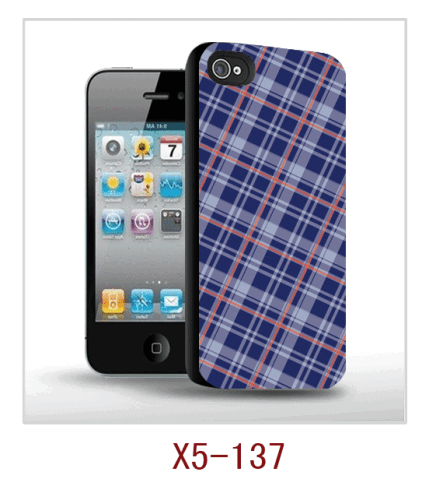 lattice picture 3d case iphone5 case,pc case rubber coated,multiple colors availabe