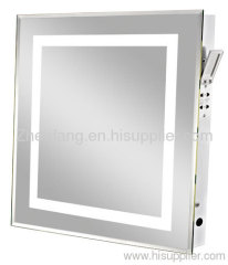 600mm(W) x 600mm(H) backlit glass mirror