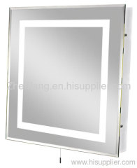 600mm(W) x 600mm(H) backlit silver mirror