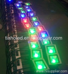 led flood 10W RGB DMX led light IR 5W