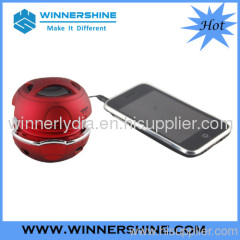 Hamburger mini speaker in clear and stereo sound