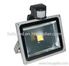 led flood PIR 50W led sensor lamp led motion CREE