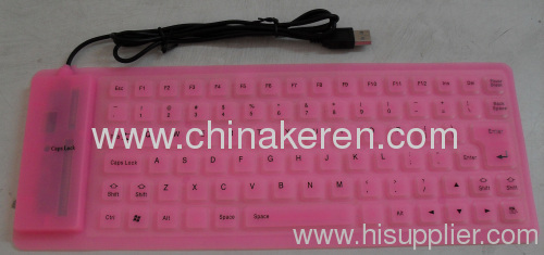 2013 fashion flexible silicone 85 key keyboard