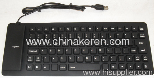 Fashion flexible silicone 85 key keyboard