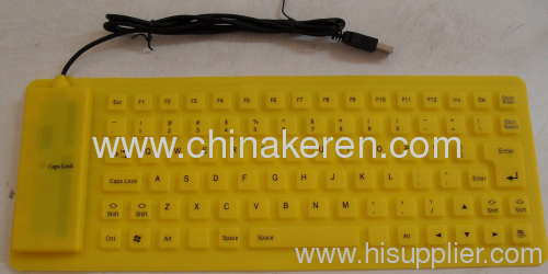 2012 fashion flexible silicone yellow 85 key klaviers