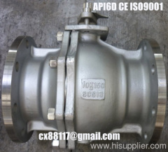 API carbon steel ball valve