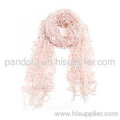 Fashion Office Lady Bohemia Style Cotton Chiffon Lace Pashmina Shawls Neckerchief
