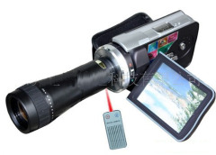 Telephoto lens video camera