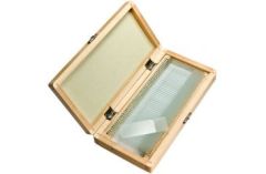 Plastic or wooden Microscope Slides Box