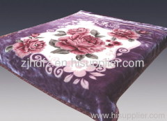 soft printed polyester blanket