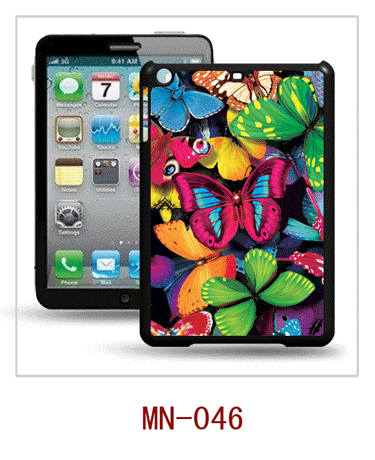 iPad mini case with butterfly 3d picture