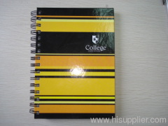 Hard cover sprial Notebook