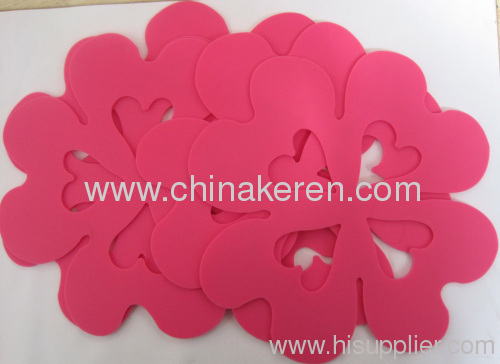 Silicone Heart-shaped heat/hot proof mat