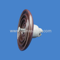 ANSI 52 series suspension porcelain insulator in china high quality