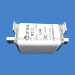 Type. NH low voltage H. R. C fuse
