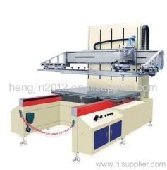 precise run-table flat screen printing machine for big produc