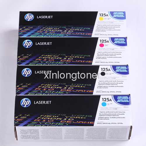 HP CB540A-543A 125A Original Color Toner Cartridge Compatibl