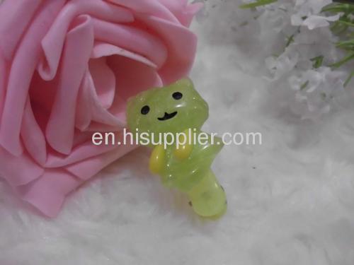New Style Handmade BBJ004 Cute Bear Shape Resin Duck Mouth Hairpin/Hair Clip/Hair Grip