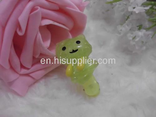  New Style Handmade BBJ004 Cute Bear Shape Resin Duck Mouth Hairpin/Hair Clip/Hair Grip