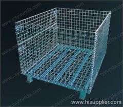 Supermarket warehouse storage cage