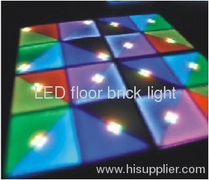 LED floor brick light