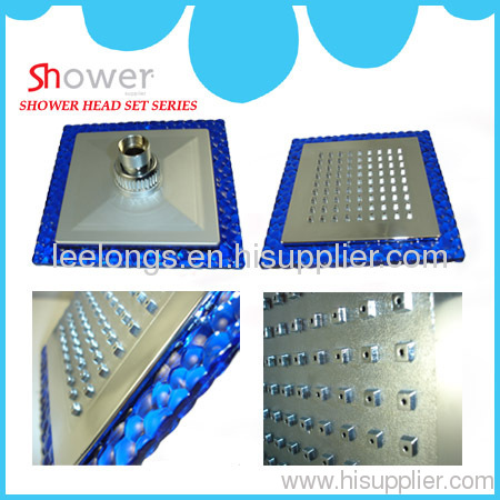 square overhead shower