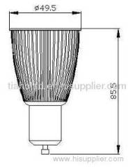 led spotlight gu10 8W bright spot led light dimmable leds jdr e14 e27