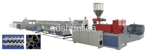 PVC plastic pipe extrusion machine