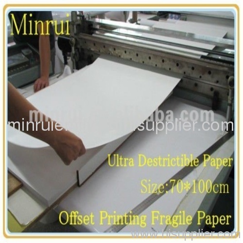 Manufacturer of ultra destructible vinyl materials from Minrui,the biggest factory for ultra destructive vinyl