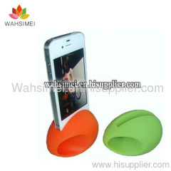 silicone stand iphone horn