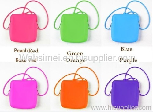 fashion silicone handbag for girl