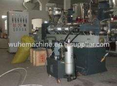 PET bottle recycling granulating /pelletizing line