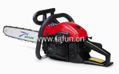 Good luck type gasoline chain saw