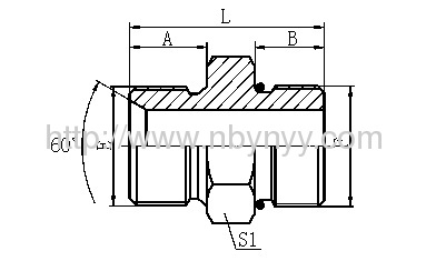 SAE O-RING BOSS HYDRAULIC ADAPTER FITTING PIPE CONNECTER