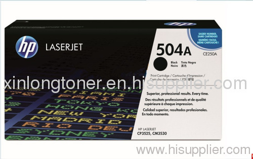 HP CE250A Genuine Original Laser Toner Cartridge High Printing Quality Factory Direct Sale