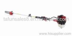 Gasoline brushcutter pole saw