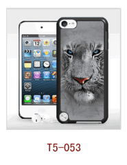 leo picture 3d case using for ipod touch, with 3d picture, pc case rubber coated, water resistant,