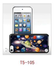 universe picture ipod touch cover 3d,iPod touch5 case with 3d picture, pc case rubber coated, water resistant,