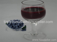 wild blueberry juice concentrate