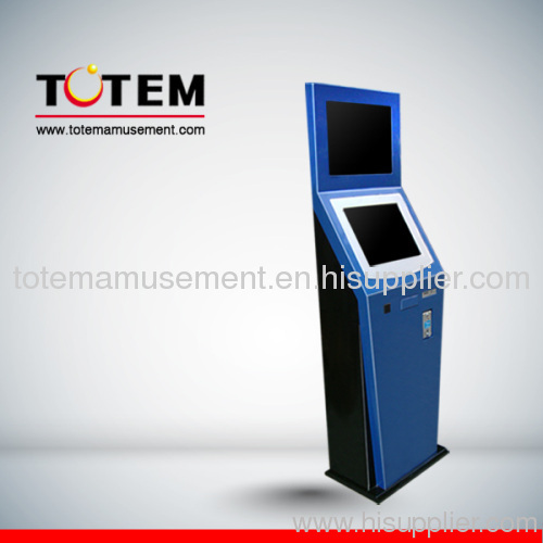 double touch screen kiosk