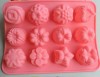 Hot sell silicone cake moulds flowers for holiday