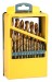 ANSI standard HSS Twist Drill Set in Windows Metal Case