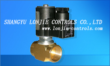 LSV/NC gas solenoid valve