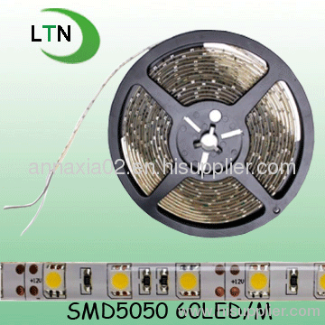 5050 300 5M LED Strip SMD Flexible light 60led/m gel waterproof warm/white/red/green/blue/yellow/RGB