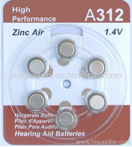 A312-zinc air (Zn/O2)
