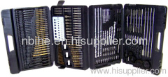 204pc combination Power Drill Bit Set blow case packing