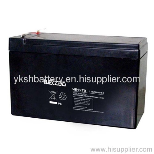 WE1270-12V7.0AH