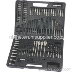 204pc combination Power Drill Bit Set blow case packing