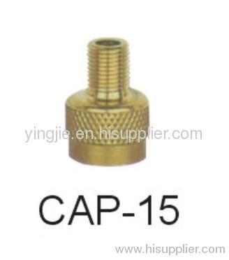 cap valve cap large to small bore adapter outside valve style
