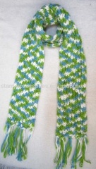 Fashion Acrylic Knitted Scarf